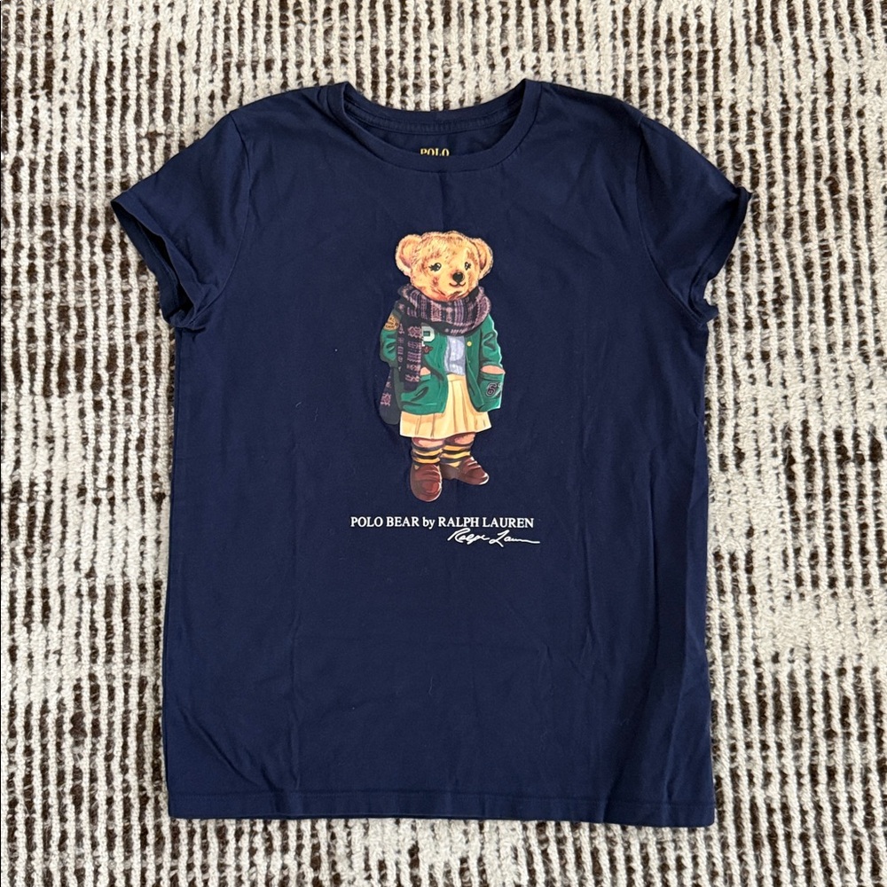 Polo Ralph Lauren | Navy Polo Bear Graphic Tee